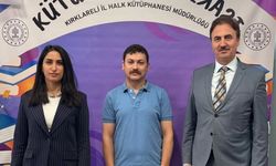İl Müdürü Kumaş’tan Kırklareli İl Halk Kütüphanesi’ne Ziyaret