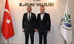 Başkan Ilık’tan Edirne Valisi Sezer’e Ziyaret