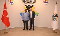 Kırklareli TSO Başkanı Ilık, İş İnsanı Tuncay Güler’i Ağırladı