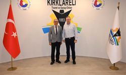 Kırklareli TSO’da Ticari İş Birliği ve Ekonomik Kalkınma Görüşmesi