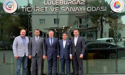 Başkan Ilık’tan Lüleburgaz TSO Başkanı Durmaz’a Hayırlı Olsun Ziyareti