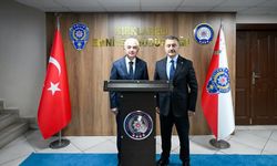 Vali Turan’dan Emniyet Müdürü Çakır’a Hayırlı Olsun Ziyareti