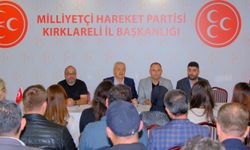 Başkan Bulut, MHP Kırklareli Teşkilatının Toplantısına Katıldı
