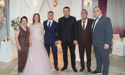 Başkan Talay, Seren ve Şaban Çiftinin Nişan Yüzüklerini Taktı