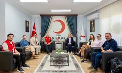 Türk Kızılay Kırklareli’nde Uluslararası Heyeti Ağırladı