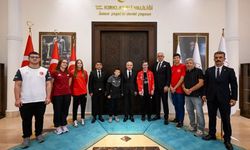 Vali Turan, Amatör Spor Haftası Kapsamında Sporcuları Ağırladı