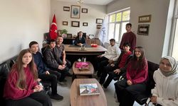 Pınarhisarlı Öğrencilerden Müftü Özkan’a Ziyaret