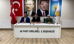 AK Parti Kırklareli İl Teşkilatı Toplandı