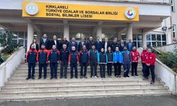 Kırklareli’nde Öğrencilere Yönelik Deprem Tatbikatı