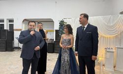 Başkan Gün, Bükre ve Haşim Çiftinin Nişan Yüzüklerini Kesti