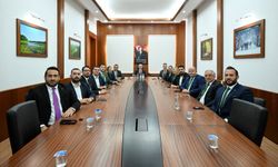 Vali Turan, İş İnsanı Erdinç Nişikli’yi Kabul Etti
