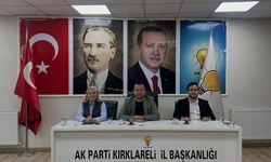 AK Parti Kırklareli İl Yönetimi Haftalık Toplantısını Gerçekleştirdi