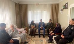 Pınarhisar Kaymakamı Özderin’den Şehit Ailesine Ziyaret