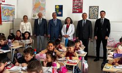 Bakanlık Müfettişleri Hamdi Helvacıoğlu İlkokulunu Ziyaret Etti