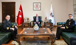 Vali Turan, Sahil Güvenlik Komutanlığı Heyetini Kabul Etti