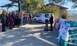 Kofçaz’da 44 Üreticiye Yem Bitkisi Tohumu Dağıtıldı