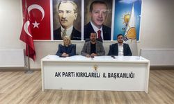AK Parti Kırklareli İl Yönetimi Haftalık Toplantısını Gerçekleştirdi