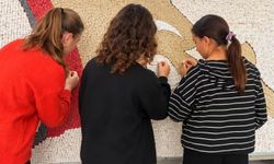 Kırklareli’nde Cumhuriyet Temalı Mozaik Etkinliği Düzenlendi