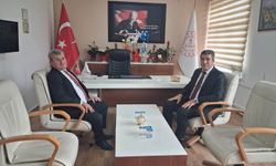 Başkanı Saltık’tan Yeni İlçe Millî Eğitim Müdürüne Ziyaret