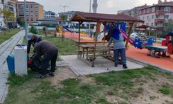 Lüleburgaz’da Park ve Yeşil Alanlarda Bakım Çalışmaları Sürüyor