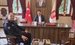 Emniyet Müdürü Deniz Eriş’ten Başkan Talay’a Ziyaret
