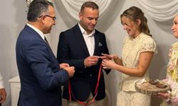Başkan Çölgeçen, Seren ve Ege’nin Söz Yüzüklerini Taktı