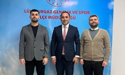 Evrensekiz Evrenspor’dan İlçe Müdürü Demirci’ye Ziyaret