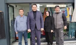 Başkan Talay’dan İremsu Terzi Butik’e Ziyaret