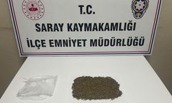 Tekirdağ’da narkotik uygulamalarında 32,5 gram bonzai ele geçirildi