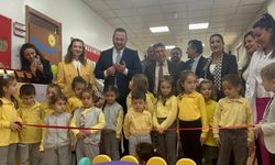 Tekirdağ'da Yavuz Sultan Selim Anaokulu'na yeni kütüphane