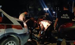 Tekirdağ'da otomobil motosiklete çarptı: 1 yaralı