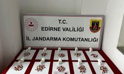 Uzunköprü'de 568 adet hap ele geçirildi