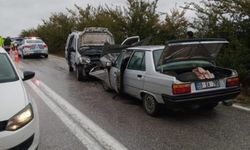 Şarköy'de iki araç çarpıştı: 7 yaralı