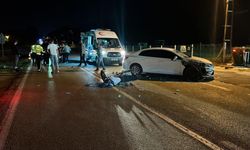 Saray’da motosiklet ile otomobil çarpıştı: 1 yaralı