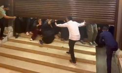 Tekirdağ’da indirim izdihamı kamerada: Yüzlerce kişi aynı anda akın etti