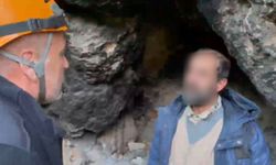 Uludağ'da mağaraya sığınan yaşlı adam için seferber oldular