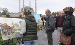 Edirne'de Mimar Sinan'ın şaheseri ressamlara ilham oldu