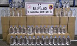 Bursa’da bin 260 litre etil alkol ele geçirildi