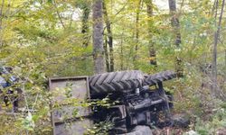 Traktörün altında kalan sürücü hayatını kaybetti
