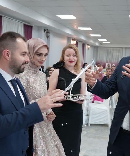 Başkan Talay, Genç Çiftin Mutluluğuna Ortak Oldu