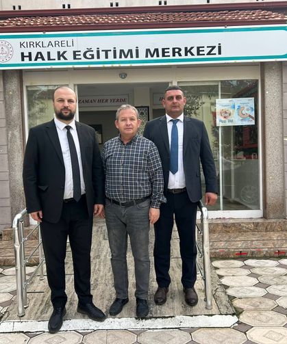 İl Başkanı Yücepur’dan Halk Eğitimi Merkezi’ne Ziyaret