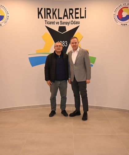 Kırklareli TSO Başkanı Ilık, Kılıçoğlu Kiremit Temsilcisini Ağırladı