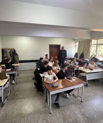 Akdemir’den Atatürk Ortaokulu’na LGS Ziyareti