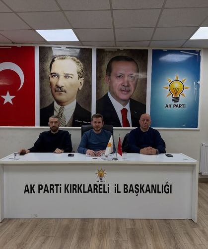 AK Parti Merkez İlçede Gündem Değerlendirildi