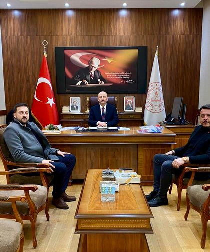 Aydın’dan İl Millî Eğitim Müdürü Altınöz’e Ziyaret