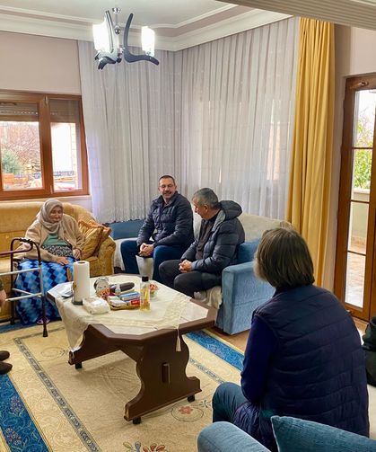 Kaymakam Özderin’den Yenice Köyü’nde Hane Ziyaretleri