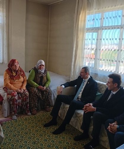 Kaymakam Özderin’den İlçede Hane Ziyaretleri