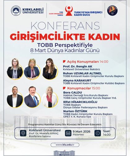 Kadınlar Gününe Özel Konferans