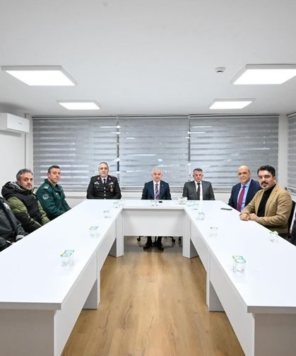 Vali Turan’dan Dereköy Sınır Kapısına Bayram Ziyareti