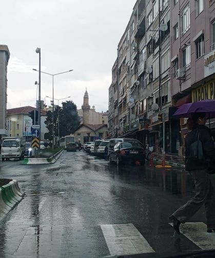 Hafif Yağış Kırklareli Merkezde Etkili Oluyor
